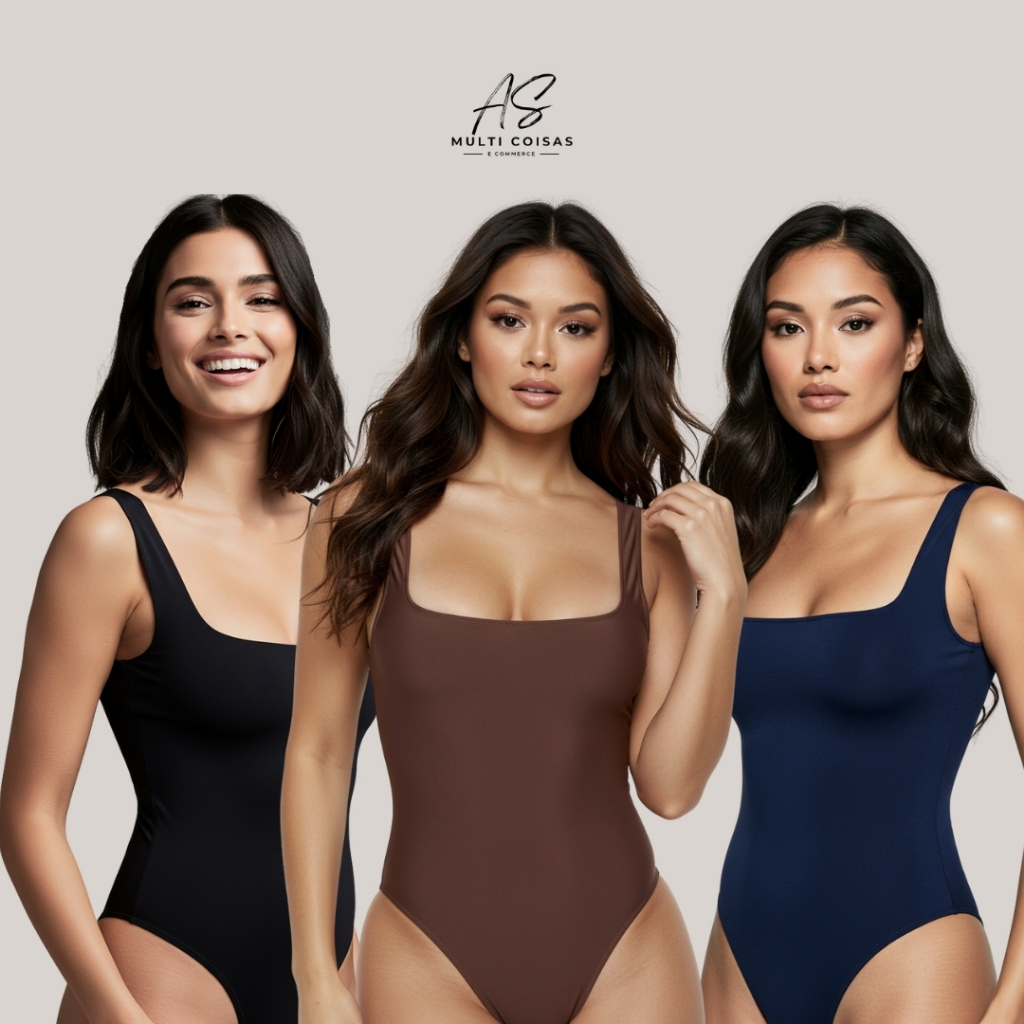 Body Regata – Moda Feminina Influencer Blogueirinha Tecido Suplex Dia a Dia Elastano 1