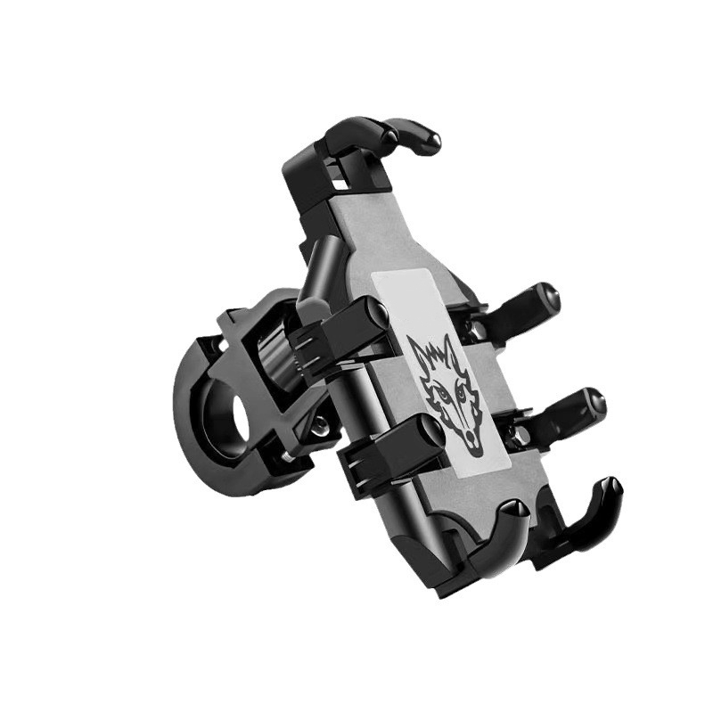 Suporte Antichoque para Celular – Universal para Motos, Bicicletas e Veículos Elétricos com Rotação