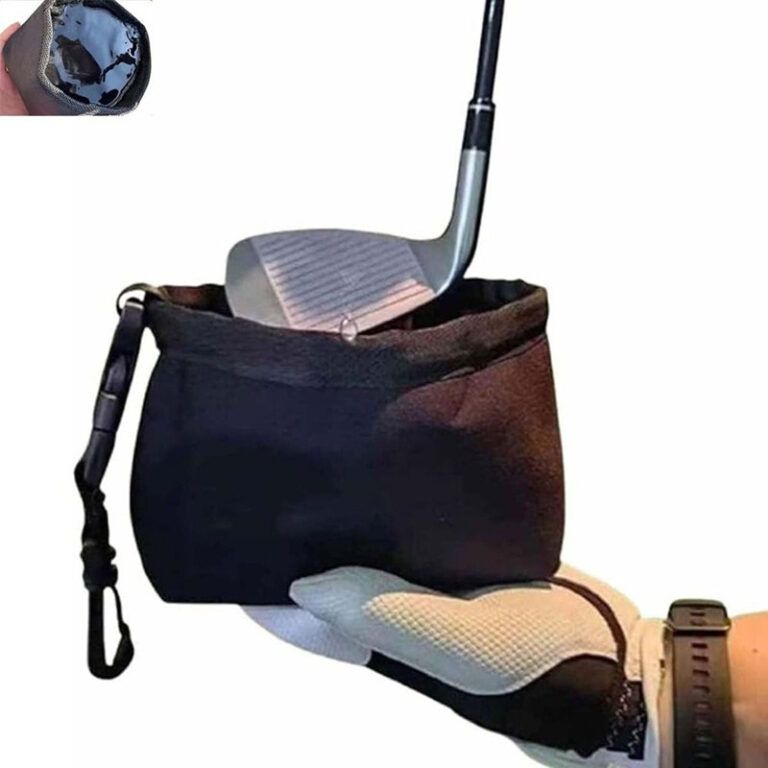 1pc Clube Esfrega , De Golfe E Saco De Limpeza De 