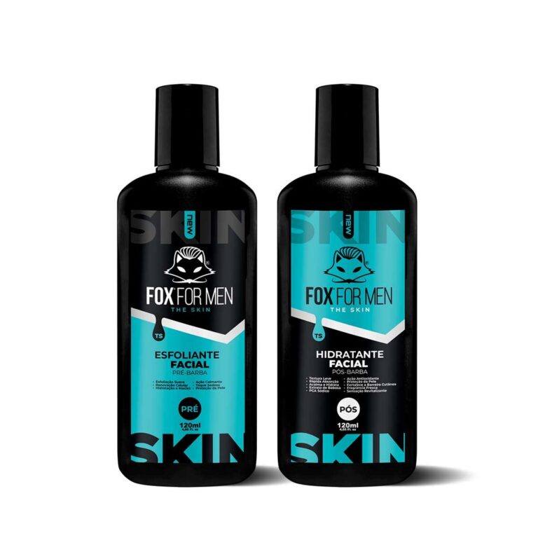 KIT SKIN CARE MASCULINA LIMPEZA E HIDRATAÇÃO FAC