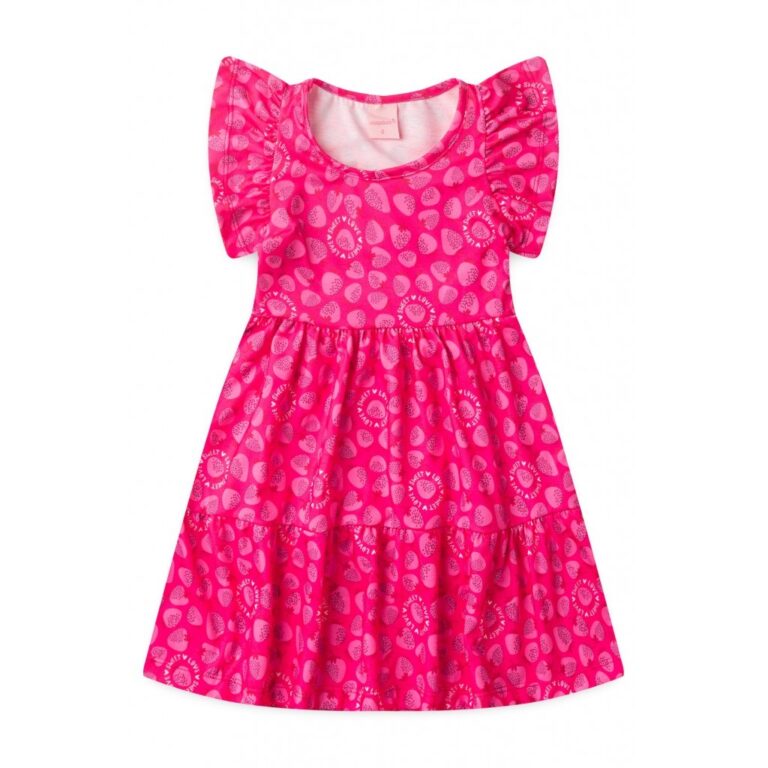 Vestido Feminino Infantil Forma Doce