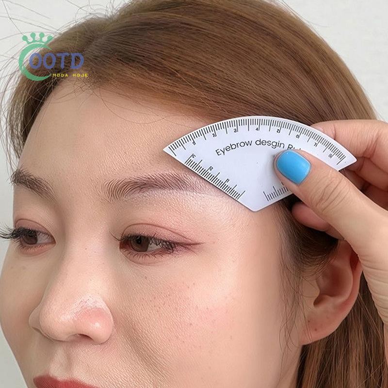 Moda Hoje Desenho Rápido Sobrancelha Design Régua Microblading Ferramenta De ping Moldar Maquiagem P