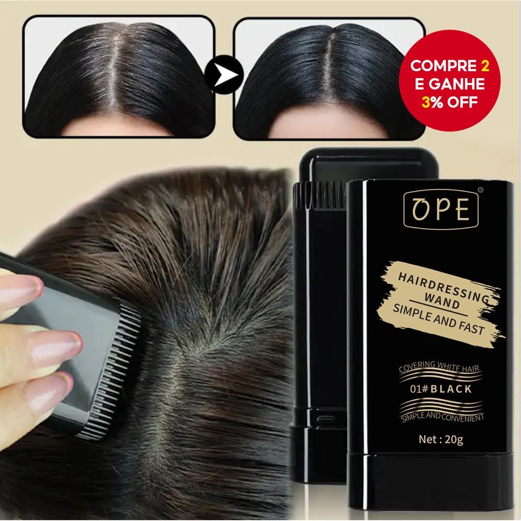 Varinha De Tintura De Cabelo Com Pente Embutido Simples Giratório , Resistente A Respingos E Transpi