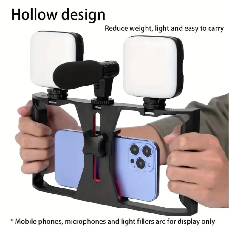 Estabilizador Kit Video Making Suporte De Gaiola D