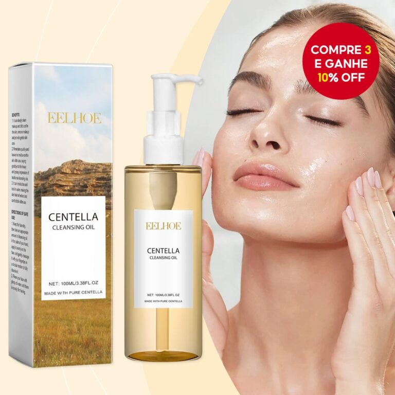 Óleo De Limpeza Leve Centella 100ml | Limpeza Sua