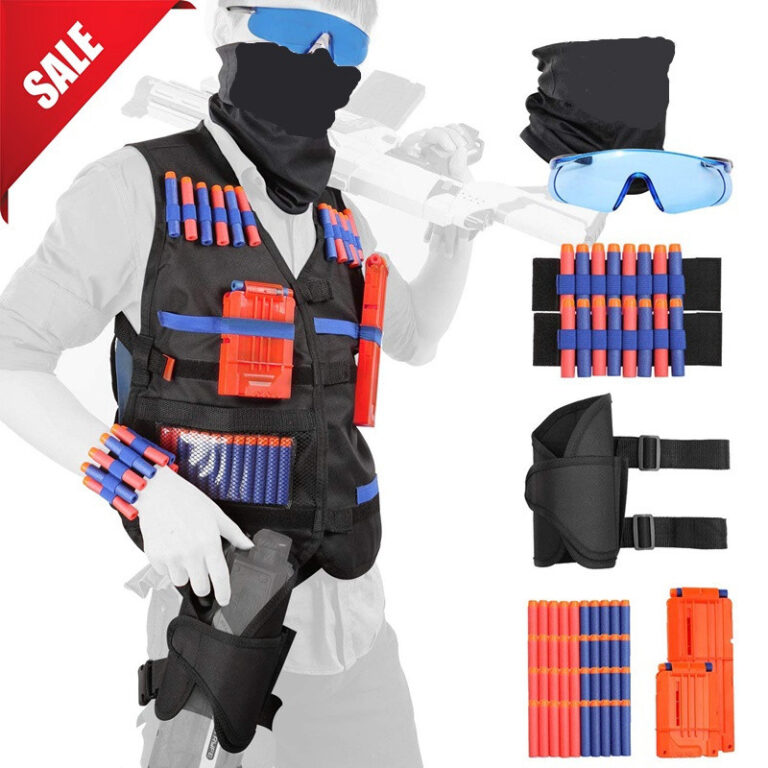 Kit de Colete Tático 6PCS para Nerf N-Strike Elit