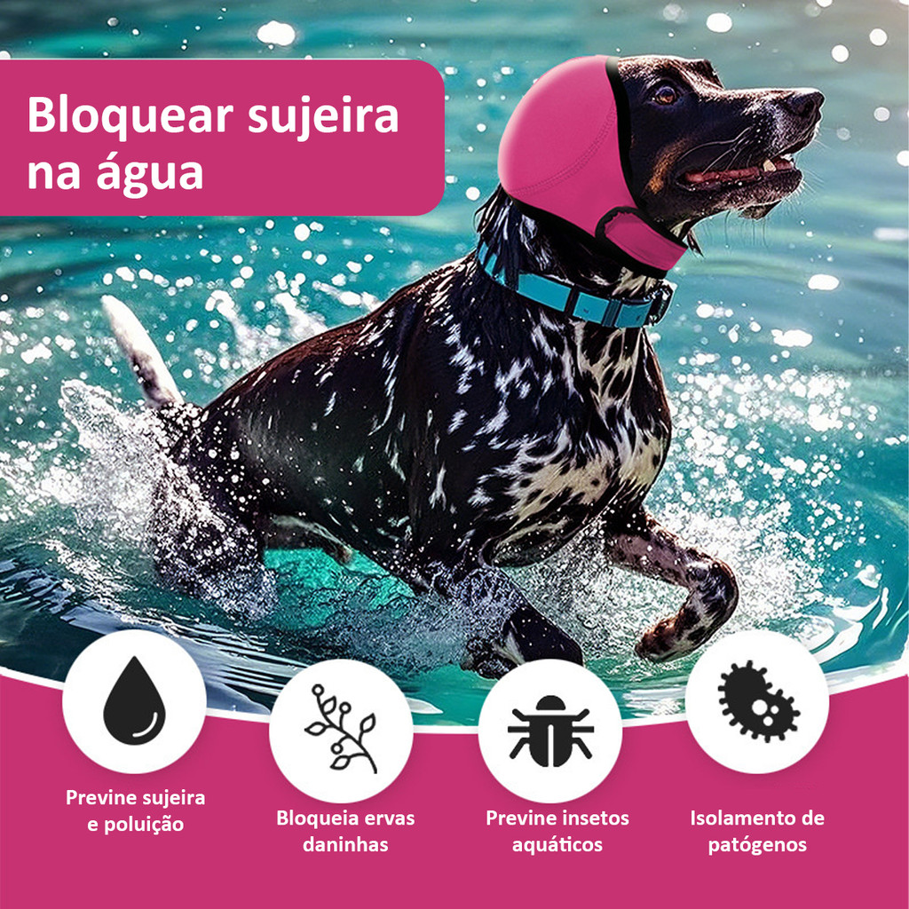 Capas Para Orelhas De Cachorro SKEC , Protetor De Orelha Calmante Cães Antirruído Com Redução De Ruí