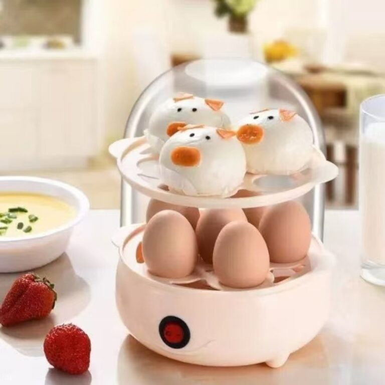 Cozedor de Ovos Elétrico Portátil Cozinha à Vap