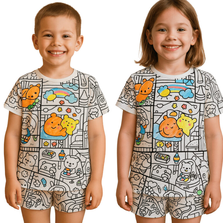 Pijama Infantil Faça Você Mesmo  Roupa Para Colo