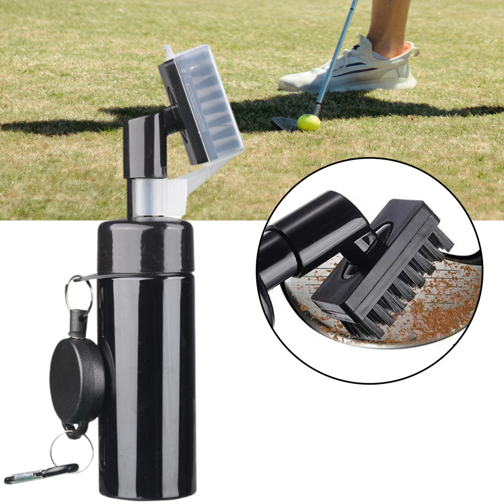 Escova De Limpeza Em Spray De 1 Unidade-Cerdas Duras De Nylon Ranhura Para De Cabeça De Taco De Golf