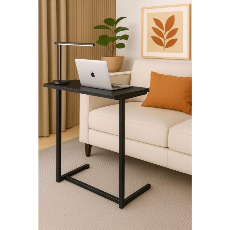 Mesa apoio e suporte lateral notebook cama sofa em