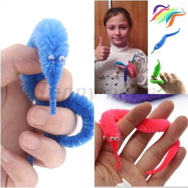 Brinquedo De Pelúcia Engraçado De Lagarta Mágica