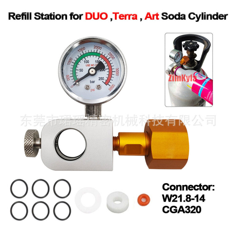 Conector de Enchimento de Garrafa de Soda Sodastre