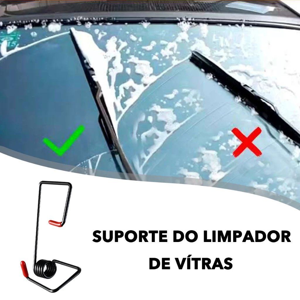 2/4Pcs Reforço Da Mola Do Braço Limpador De Pára-Brisas-Conjunto De Molas De Pressão-Fácil Instalaçã