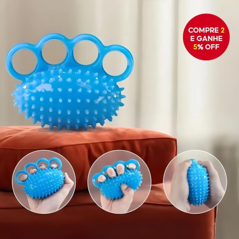 Bola TPR para exercícios de força nas mãos, tre