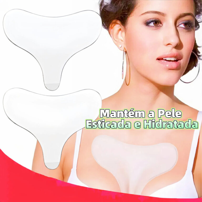 Adesivo Silicone Reutilizável Anti Rugas Decote &