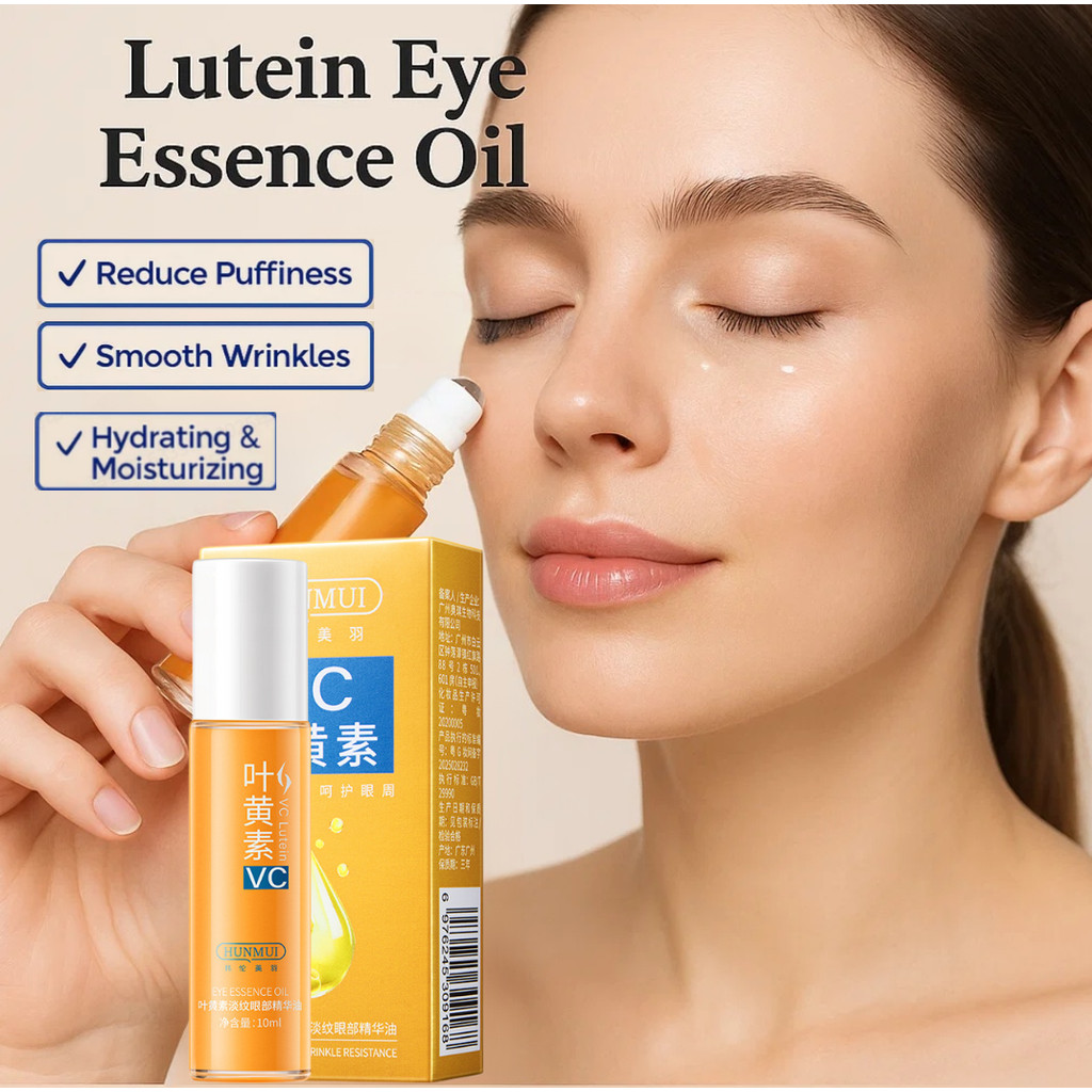 Óleo Essencial VC Luteína para Sérum Anti-Rugas para os Olhos, Hidratação, Elevação e Endurecimento,