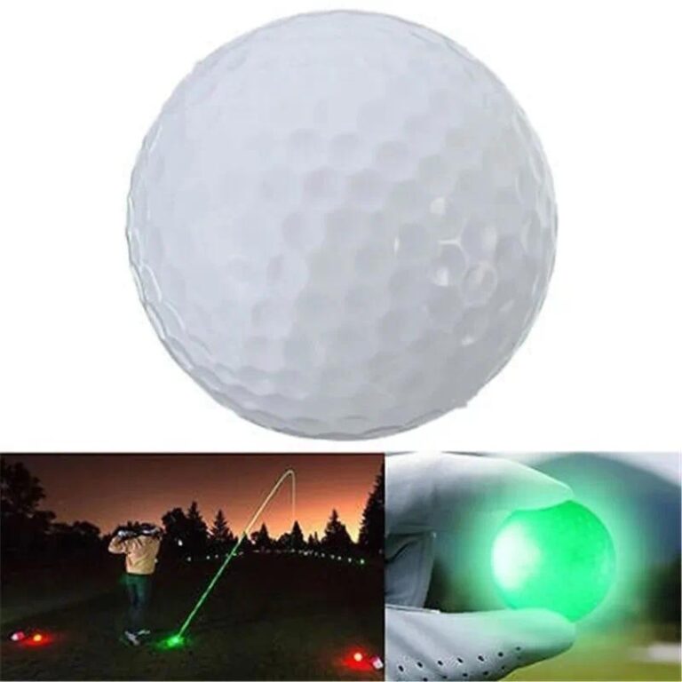 1 Peça LED Light Up Bolas De Golfe Brilho Piscand