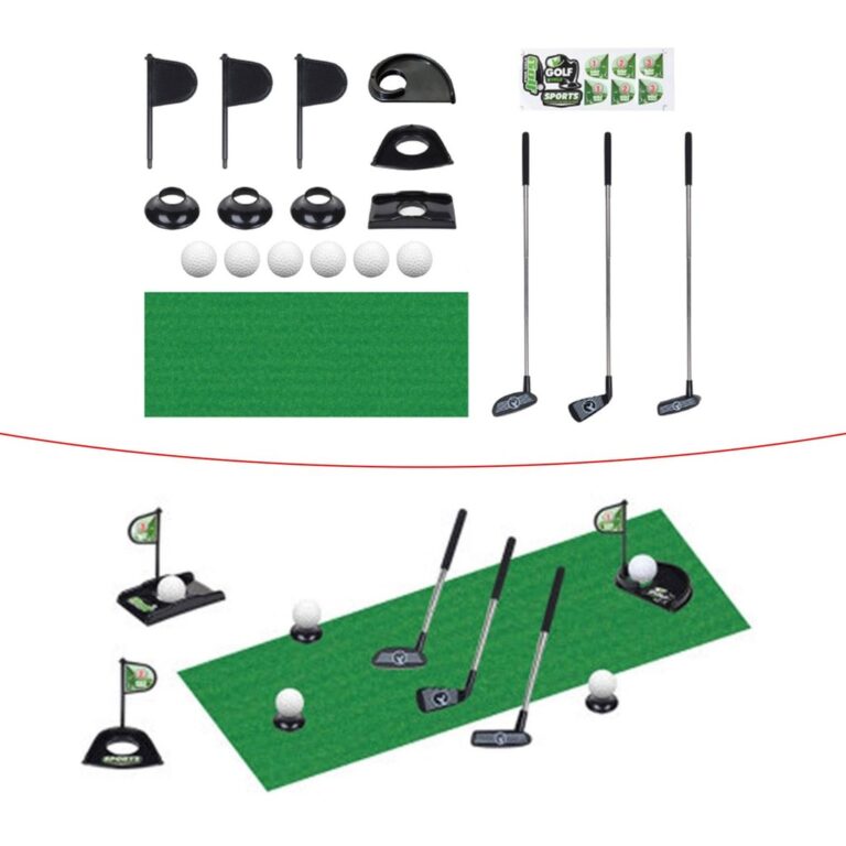 [reyalxaxg] Conjunto De Taco De Golfe De Brinquedo