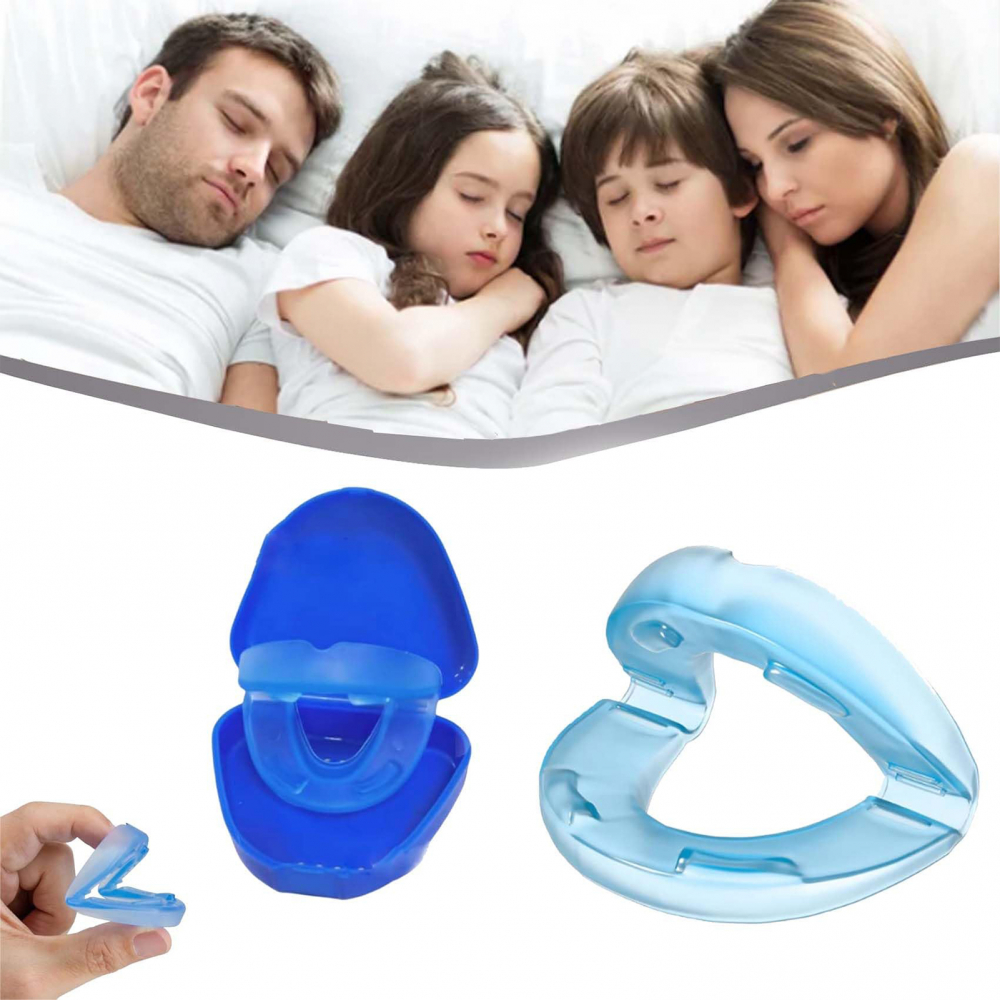 1 Pcs/2 Protetor Bucal Anti-Ronco Reutilizável , Ajuda Para Reduzir O , Solução Conforto E Respiraçã