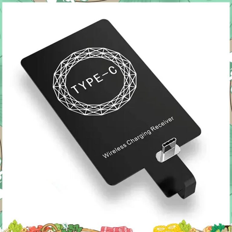 Receptor De Carregamento Sem Fio Tipo C Adaptador 