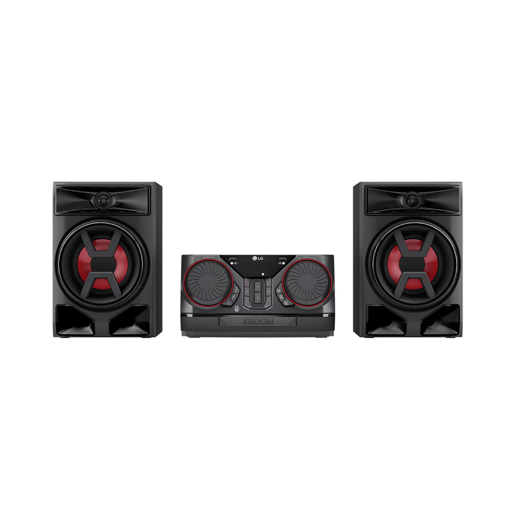 Mini System LG XBOOM CK43N – 220W RMS, Graves Potentes, Multi Bluetooth, Modo Rádio FM