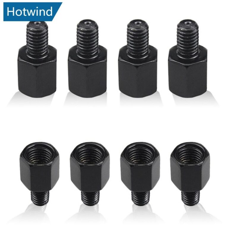 HW Adaptador De Espelho De Motocicleta M10 M8 10MM