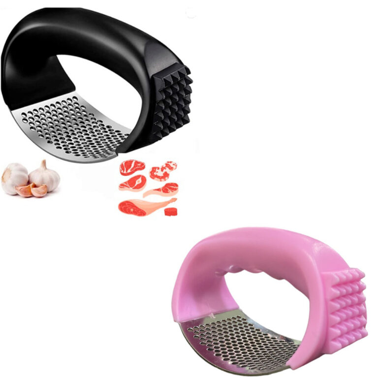 Espremedor Amassador Triturador De Alho Inox Manua