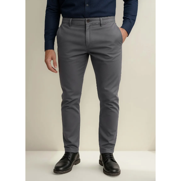 Calça Masculina Sarja Slim – Elastano ̵