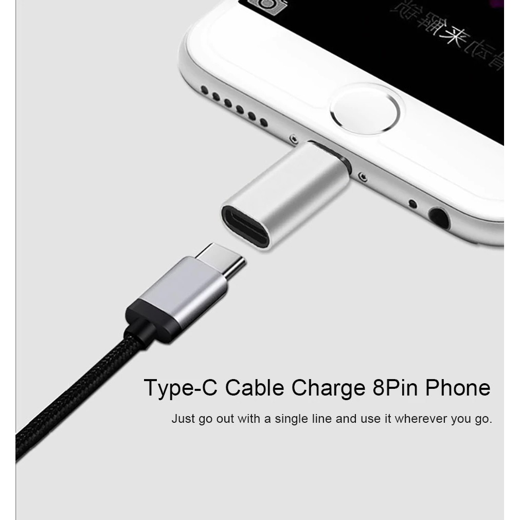 Adaptador Lighting – USB tipo C