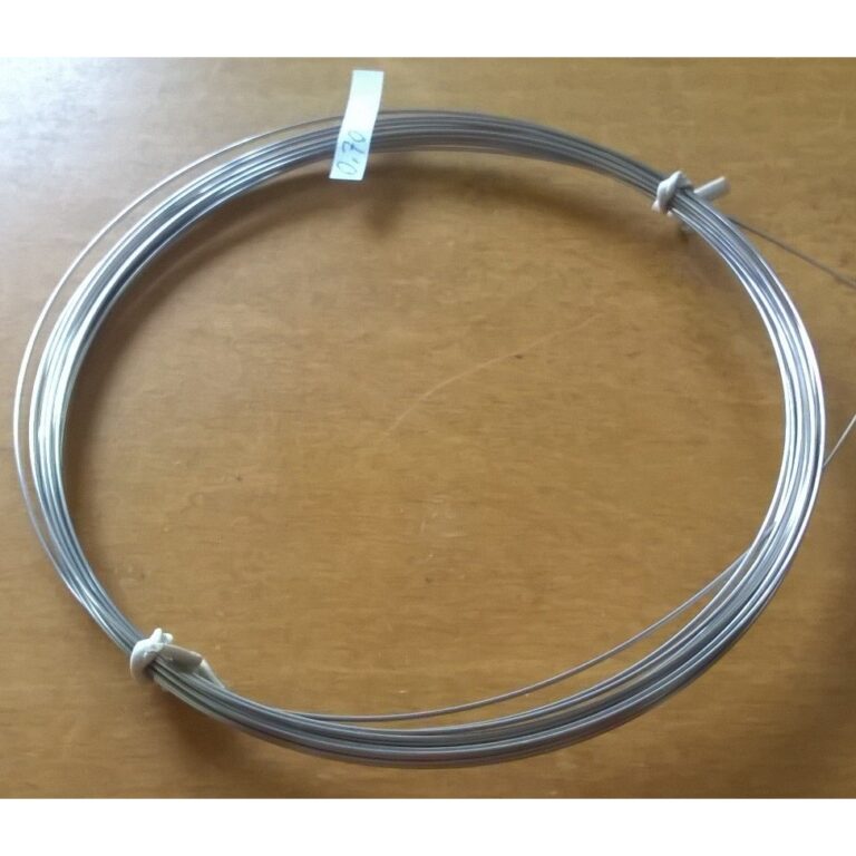 Arame Inox AISI302 AISI 302 Duro Para Mola 0,7mm &