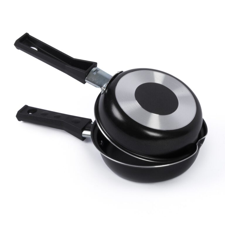 Hamburgueira Dupla Antiaderente 14Cm Preto Naciona