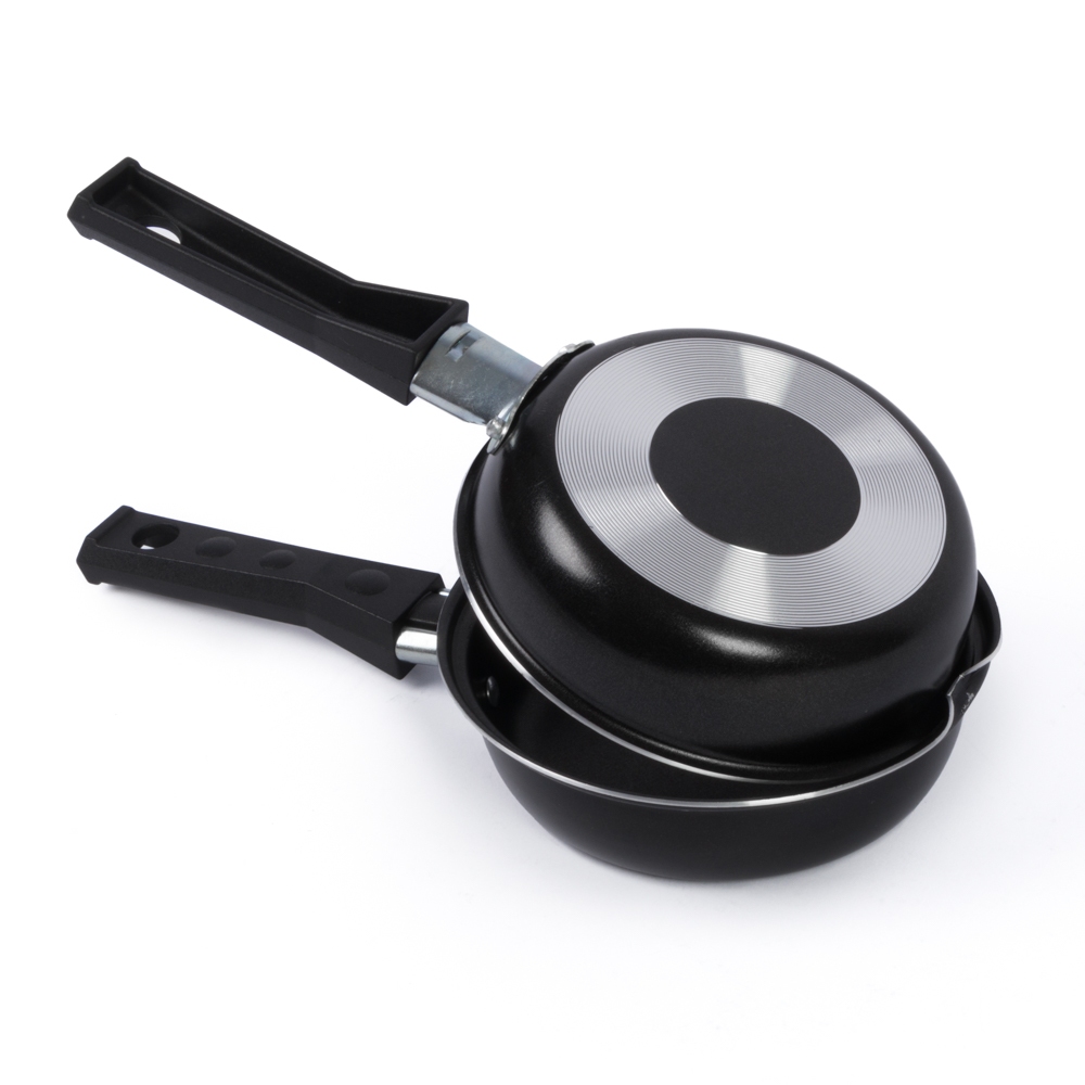 Frigideira Hamburgueira Dupla Antiaderente 14Cm Nacional