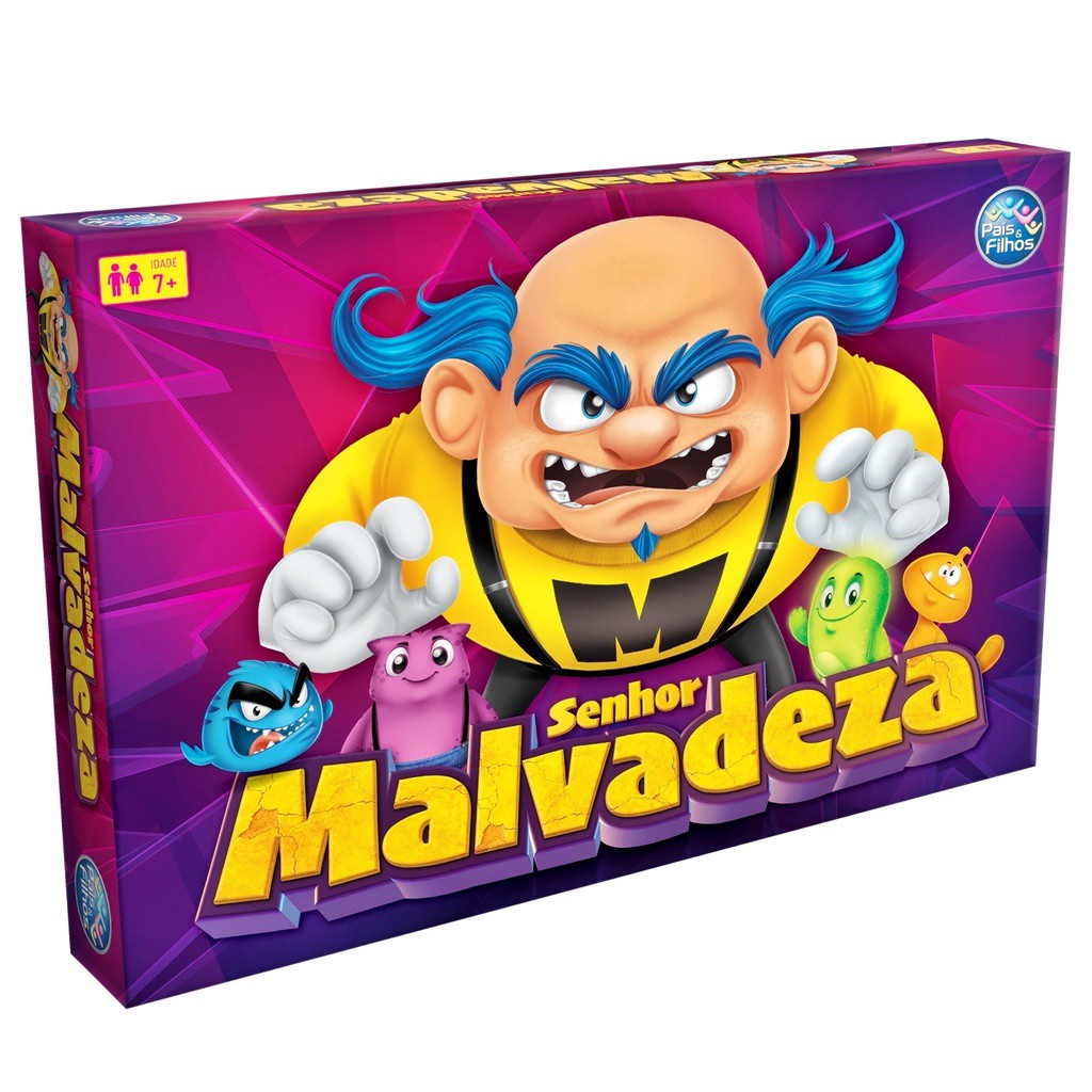 Jogo Divertido Senhor Malvadeza Infantil 7279 – Pais E Filhos