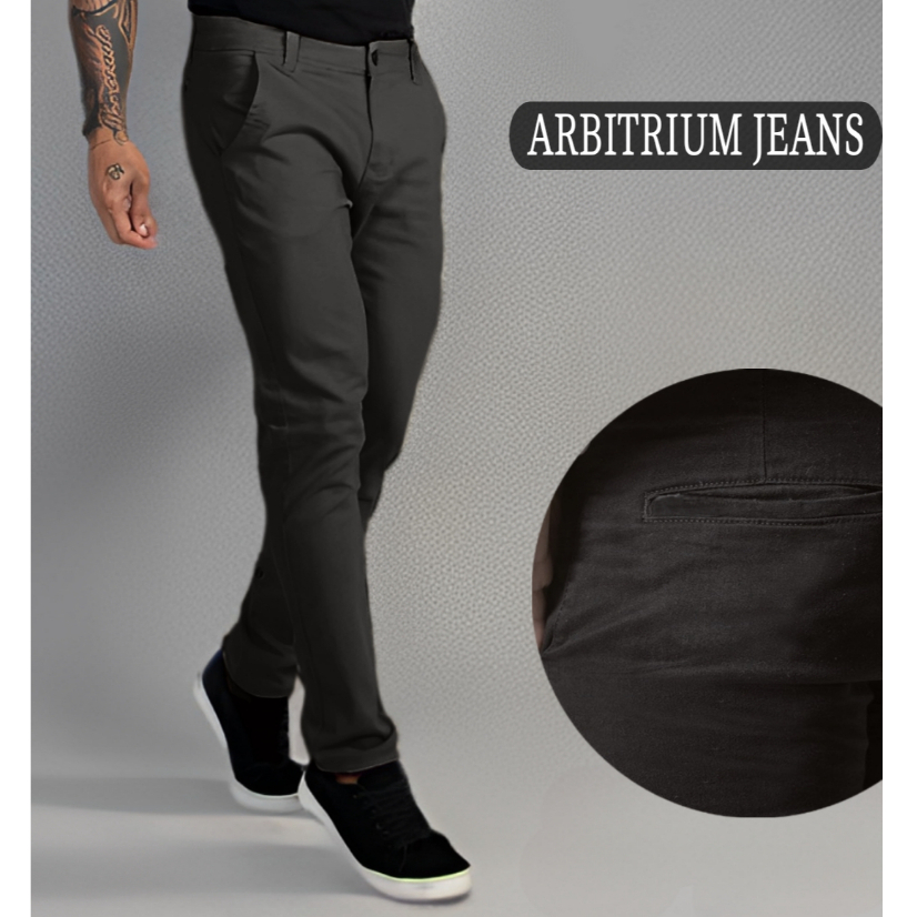 CALÇA ALFAIATARIA SPORT FINO SOCIAL SARJA/BRIM SLIM SKINNY NOBRE