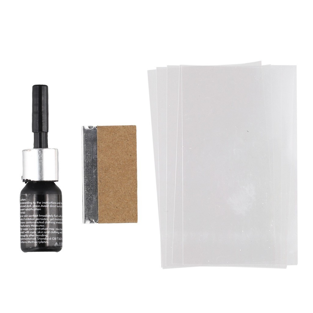 Reparo De Rachaduras Em Vidro De Pára-Brisas Carro 3pcs/set Nano Kit De Ferramentas De/Gam Cermin Ke