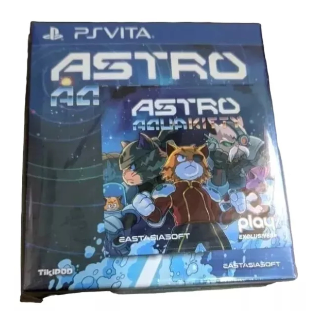 Jogo Psvita Astro Aqua Kitty Limited Edition Ps Vi