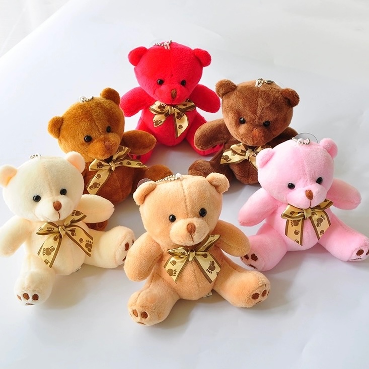 Kit 12/24/36 peças/9.5cm Ursinho De Pelúcia De D