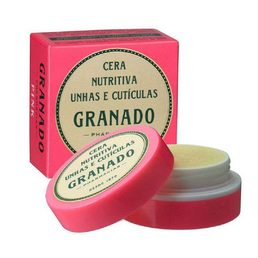 Cera para  Unha e Cutícula Nutritiva Granado Pink Rosa 7g Hidratação
