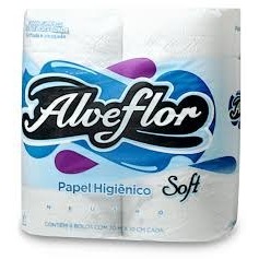 Papel Higiênico Alveflor Neutro FOLHA SIMPLES 