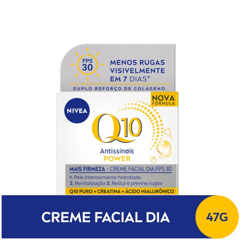 NIVEA Creme Facial Antissinais Q10 Power Dia FPS 3