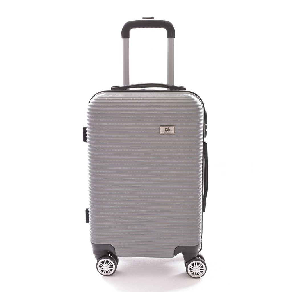 Mala de Bordo Viagem Pequena ABS – (55 x 35 x 22cm) C/ 4 Rodinhas 360. – (Regulamentação ANAC)