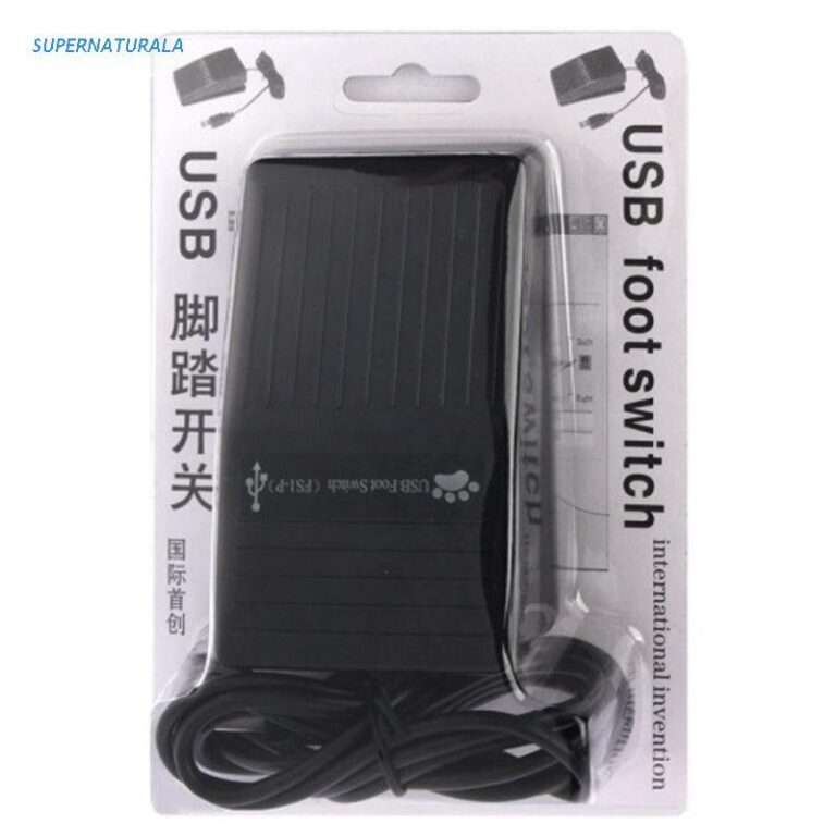 USB Single Foot Pedal Control Pre-Progr for Keyboa
