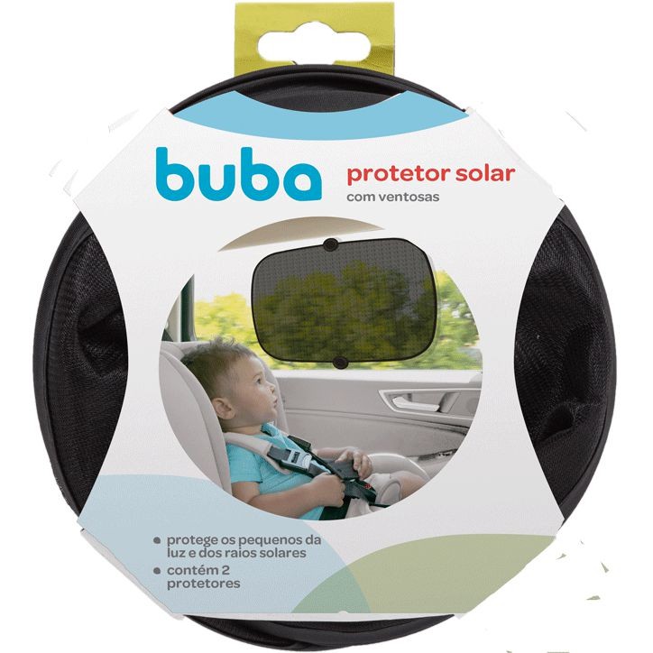 Kit Com 2 Protetor Solar blackout Carro Infantil P