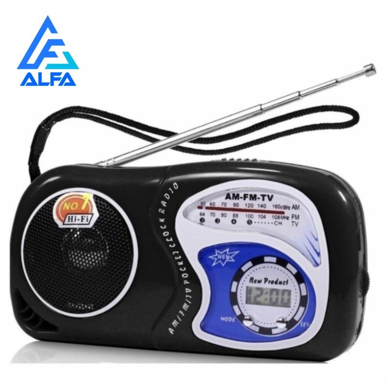 Radinho Portátil De Pilha Am Fm Radio De Bolso AF-2019