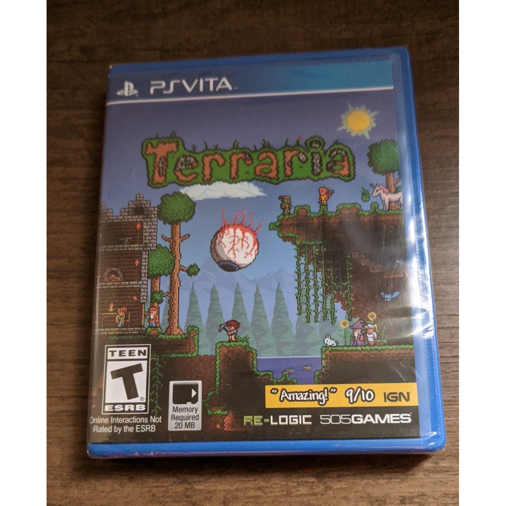 Jogo Psvita Terraria Original Lacrado Ps Vita