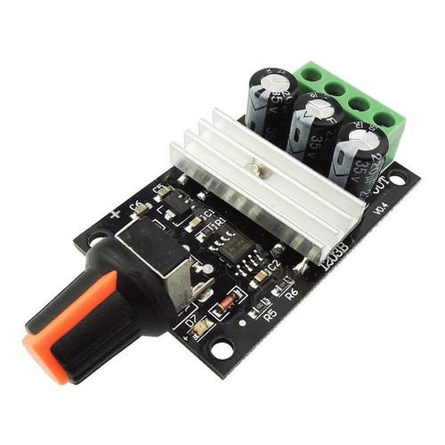 Controlador De Velocidade Motor Dc 6v 12v 24v 28v 