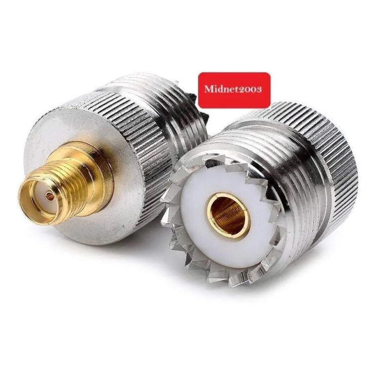 Adaptador Conector Uhf Fêmea So239 X Sma Fêmea H