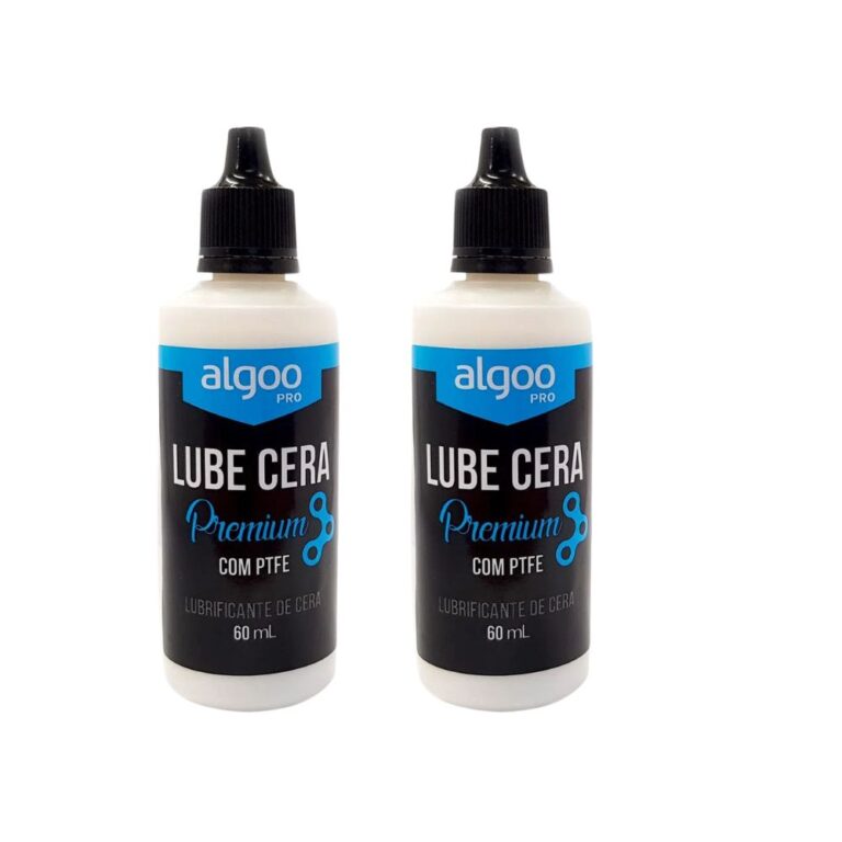 Kit 2 Lubrificantes Algoo Lube Cera Premium Bike 6