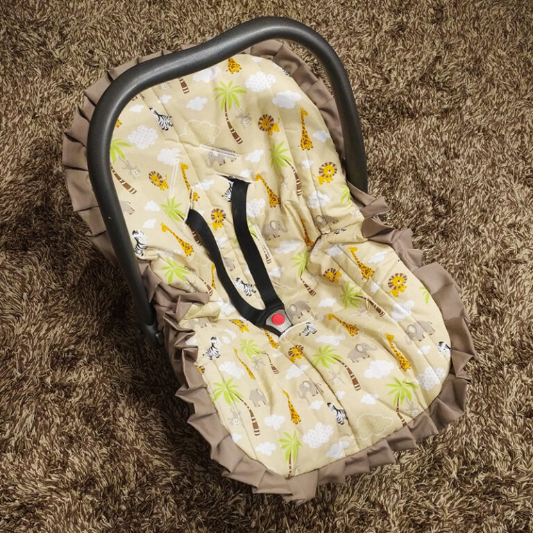 Capa para Bebê Conforto Várias Estampas com Teci